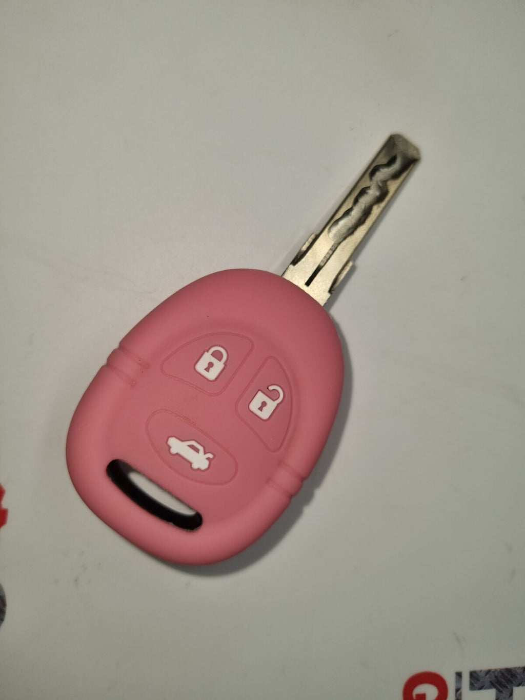 SAAB 9-5 95 98-10 9-3 93 01-03 Pink Silicone Key Fob Case Cover