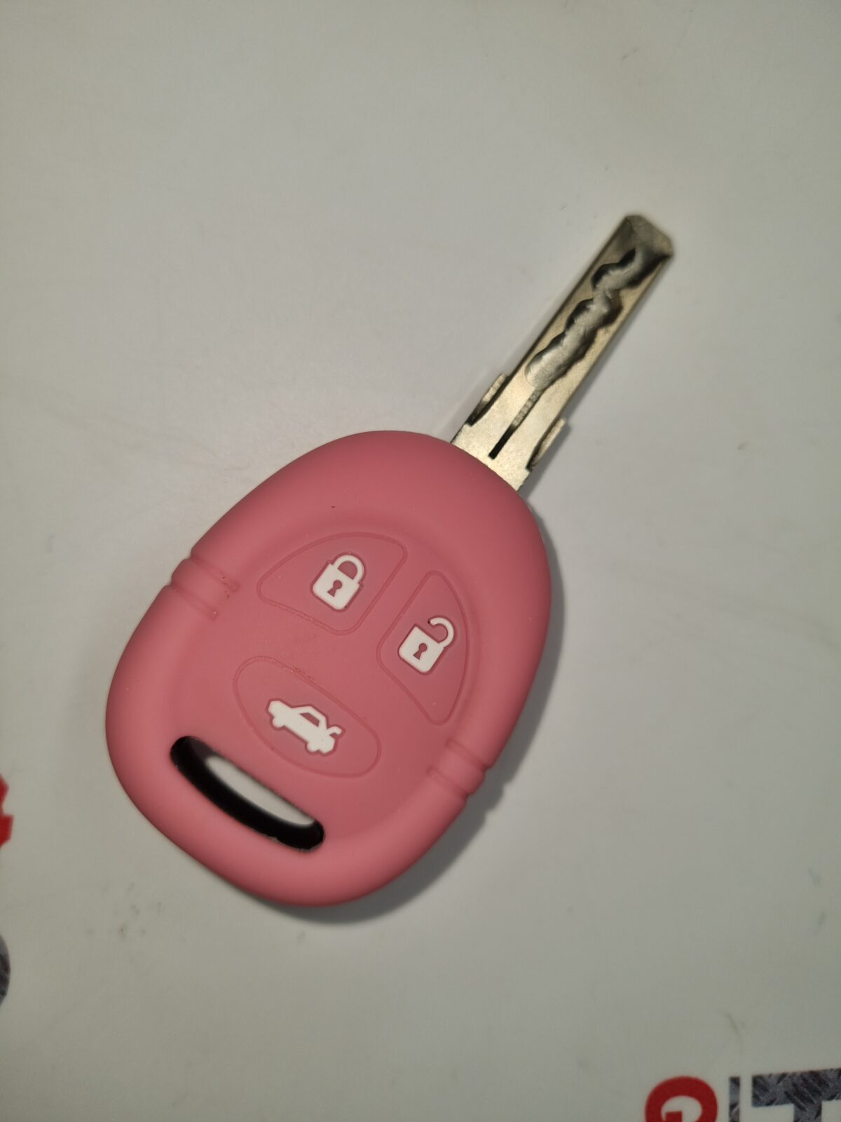 SAAB 9-5 95 98-10 9-3 93 01-03 Pink Silicone Key Fob Case Cover