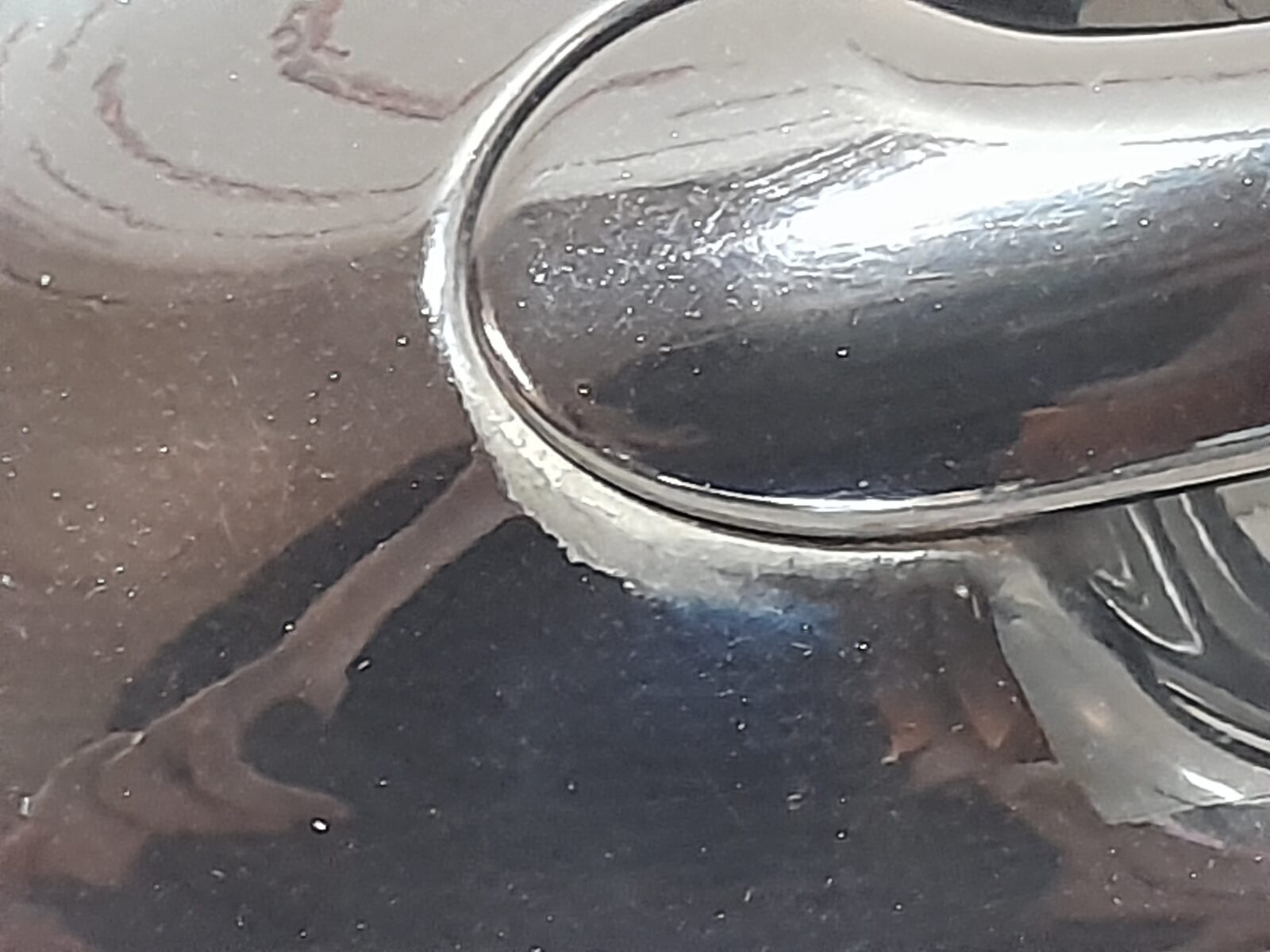 Saab 93 9-3 O/S Outside Door Handle Jet Black Metallic 298 12767345