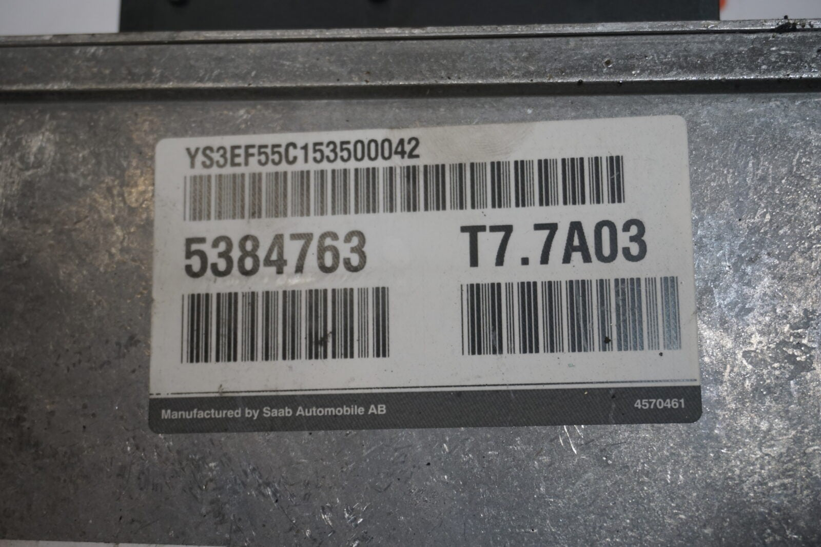 Saab 9-5 95 2.0T B205E/F T7 ECU 5384763 5380076 2005