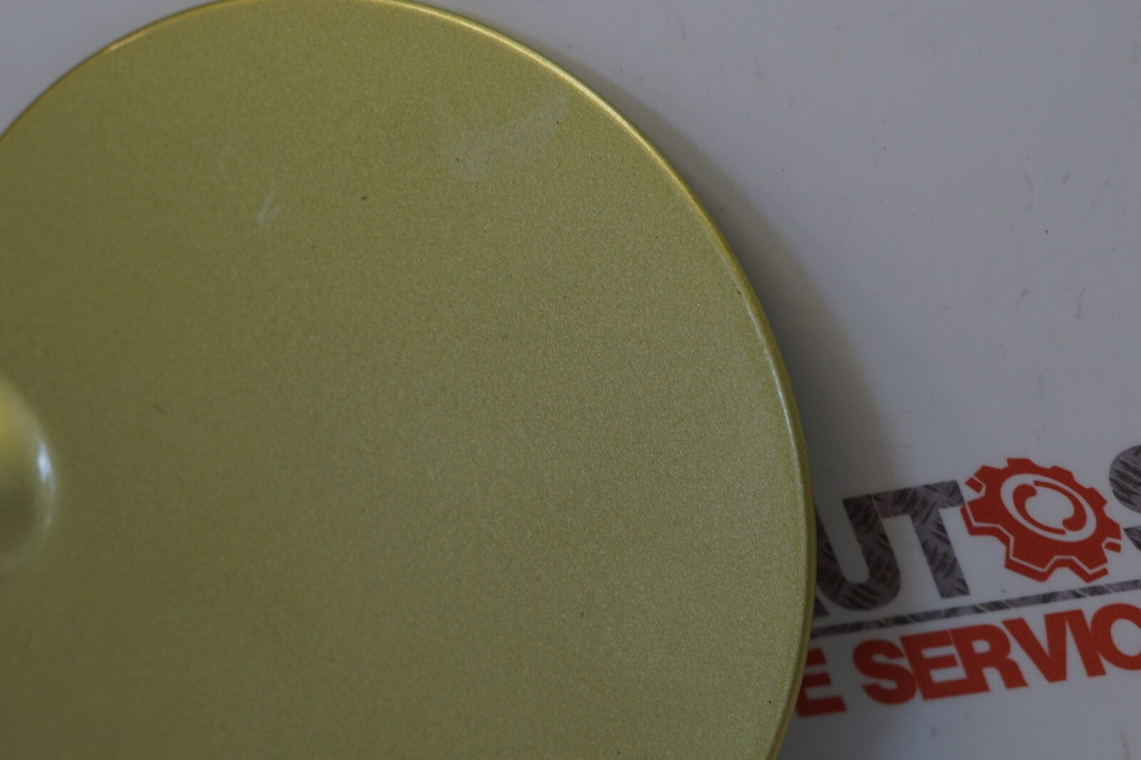 Saab 93 9-3 Fuel Flap Tank Hatch 12797737 12760550 12761984292 Lime Yellow