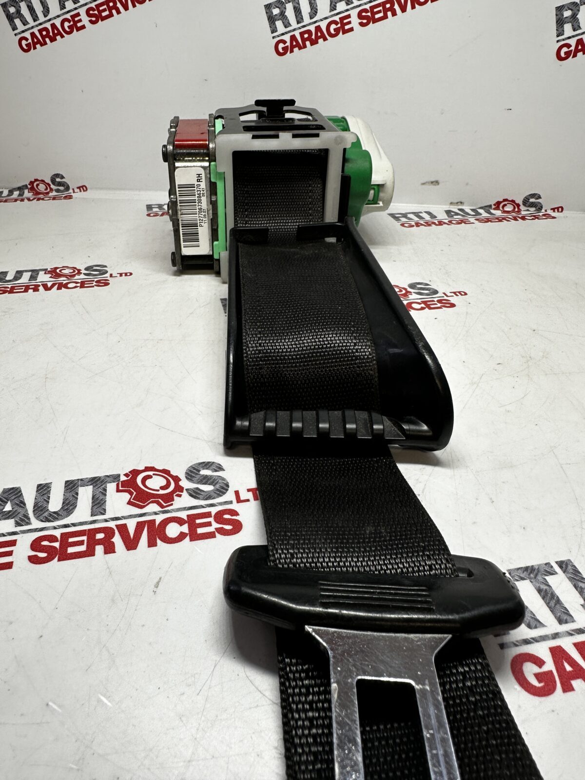SAAB 9-3 93 Passengers Front Left Seatbelt Convertible Electric Seat 12770673...